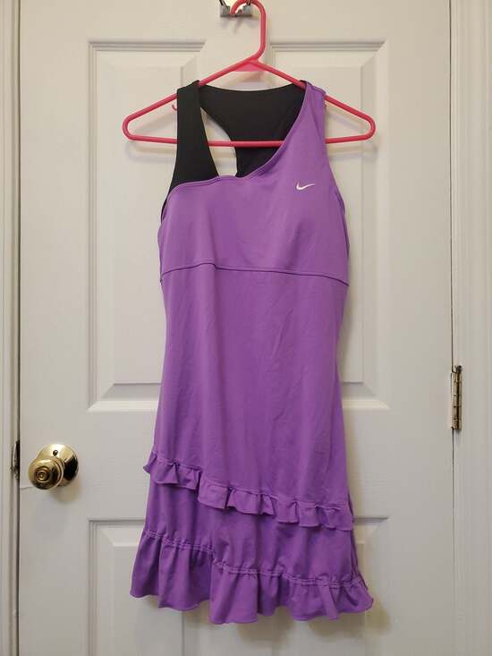 Nike Dresses & Skirts - Nike Tennis Dri-FIT Ruffled Active Dress